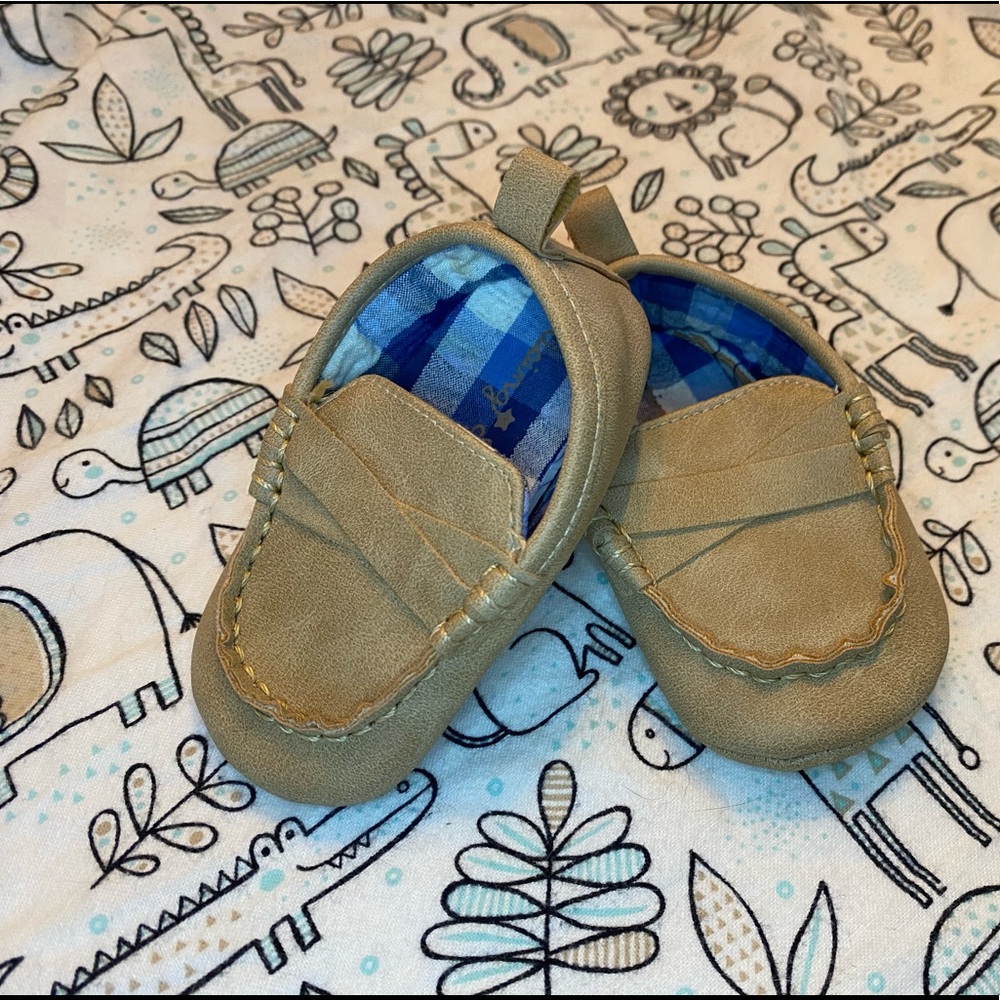 Infant Boys Loafers Crib Shoes